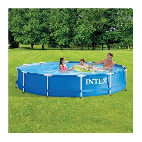 Kit piscine tubulaire ronde 366 x 76 cm