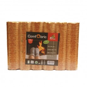 Grande buchette de bois compressée COMFOBRIC 10kg (5pcs)