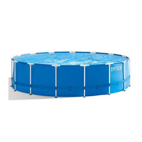 KIT PISCINE TUBE RONDE 4.57X1.22M AVEC FILTRE