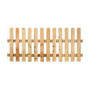 Cloture en bois stackette