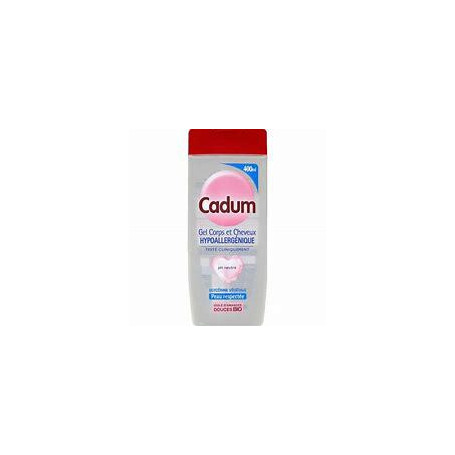 Gel corps & cheveux hypoallergénique 400ml Cadum