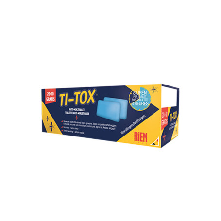 Ti-Tox tablette anti-moustique recharge 20+10 gratuit Riem