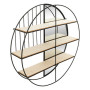 Etagère murale avec miroir zina