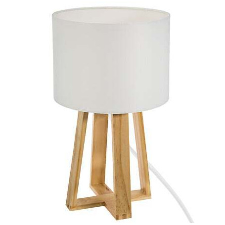 Lampe multi moulu blanche