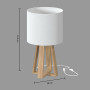 Lampe multi moulu blanche