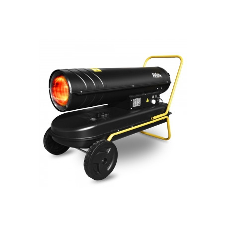 Canon à chaleur 50KW thermostat et roues