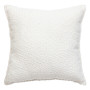 Coussin bouclette soana ivoire 45x45 cm