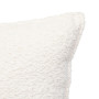 Coussin bouclette soana ivoire 45x45 cm