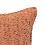 Coussin bouclette soana terracotta 45x45 cm