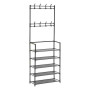 Vestiaire penderie avec 5 étages en acier