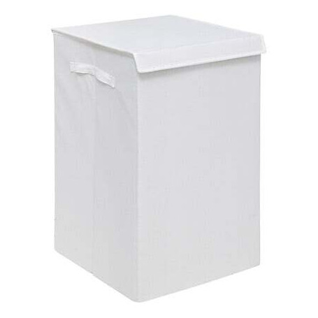Panier à linge 74l blanc