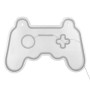 Néon LED mural manette de jeu 41 x 1,6 x 27,5 cm