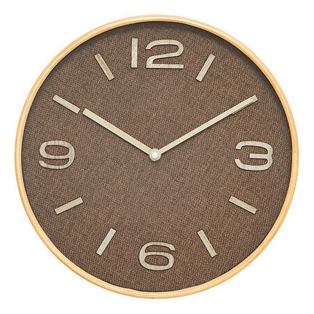 Horloge "Ellis" Marron Tonka, D. 30 cm