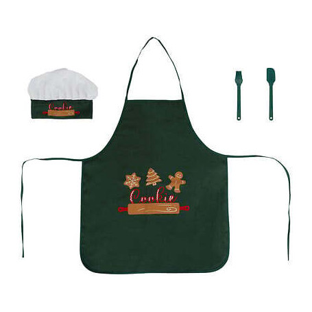 Ensemble cuisine 4 pièces enfant motif Noel