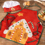 Ensemble cuisine 4 pièces enfant motif Noel