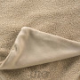 PLAID 180 x 220 CM BOUCLETTE UNIE WOOLY BEIGE