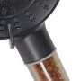 Pommeau de douche filtrant à billes 5 fonctions noir