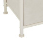 Commode basse 5 tiroirs Tissa beige