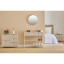 Rangement 5 tiroirs Tissa beige