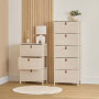 Rangement 3 tiroirs Tissa beige