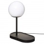 Lampe Colors chargeur USB noire