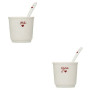 Coffret 2 tasses espresso Valentine