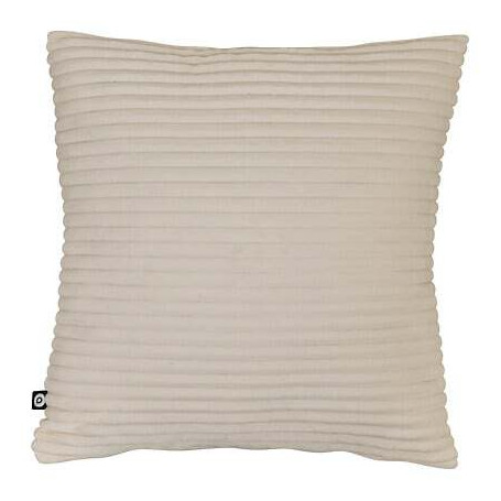 Coussin flanelle Arum 38x38cm ivoire