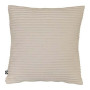 Coussin flanelle Arum 38x38cm ivoire