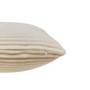 Coussin flanelle Arum 38x38cm ivoire