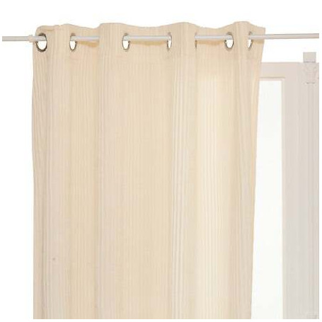 Rideau flanelle Arum 140 x 260 cm ivoire
