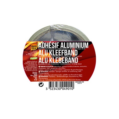 Adhésif aluminium 10m