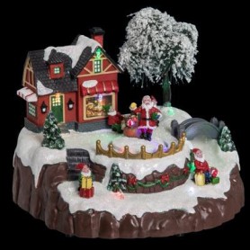 Village de Noel maison