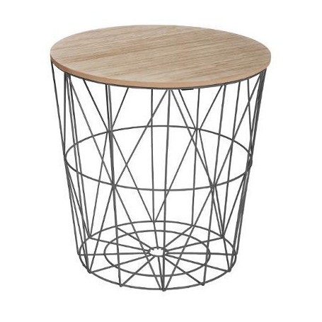 Table d'appoint kumi noir