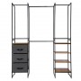 Armoire dressing modulable 6pcs