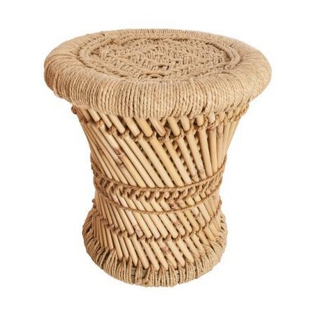 Table d'appoint corde naturelle