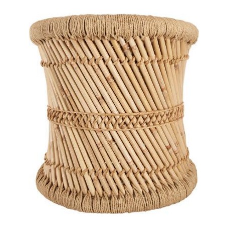 Table d'appoint corde naturelle