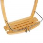 serviteur de douche 2 niveaux bambou