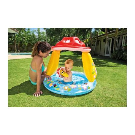 Piscine bébé champignon