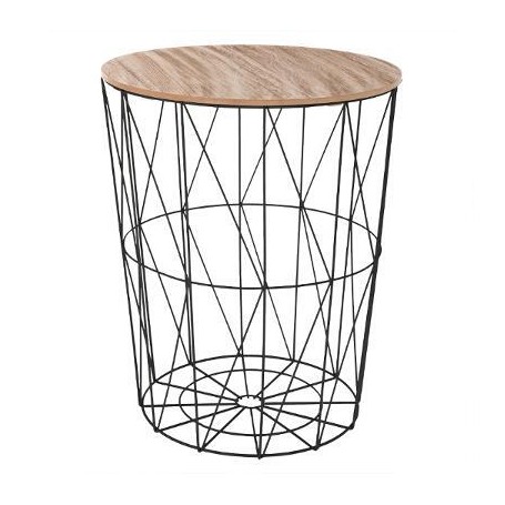 Table d'appoint Kumi noir