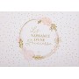 Coffret naissance empreintes Fleur