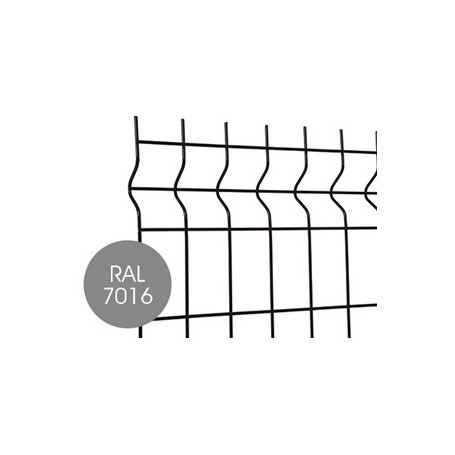 Panneau rigide Torino anthracite 103x200cm