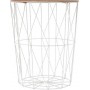 Table d'appoint Kumi blanc